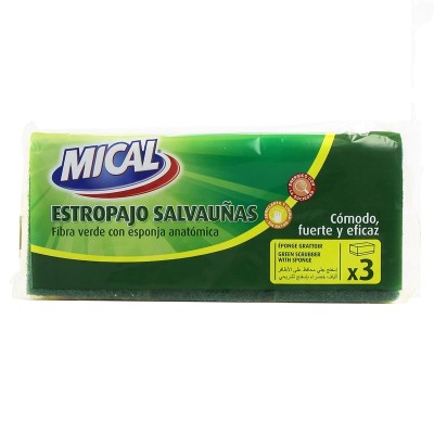 Mical Estropajo Salvauñas 3U