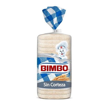 Bimbo Pan Sin Corteza 450G