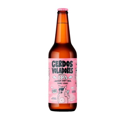 Cerdos Voladores IPA Botella 33CL