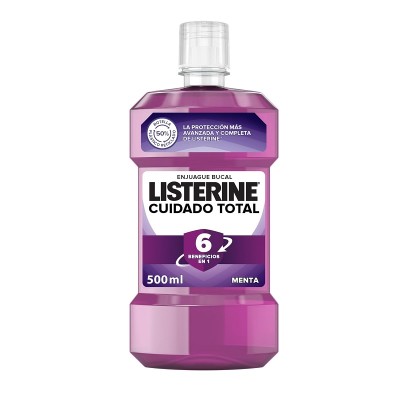 Listerine Elixir Cuidado Total 500ML