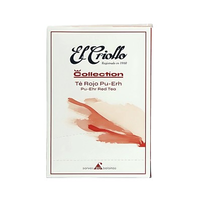 Criollo Infusión Té Rojo Pu Erh 20U
