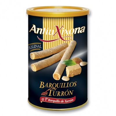 Antiu Xixona Barquillos Rellenos de Turrón 200G