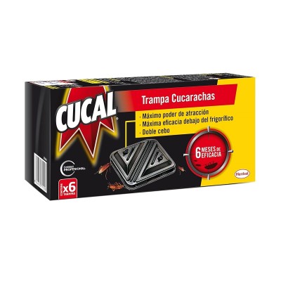 Cucal Trampa Cucarachas 6U