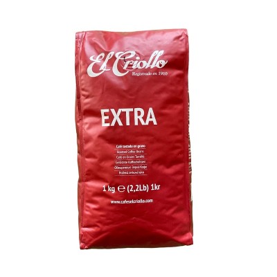 Criollo Café Natural Extra en Grano 1KG
