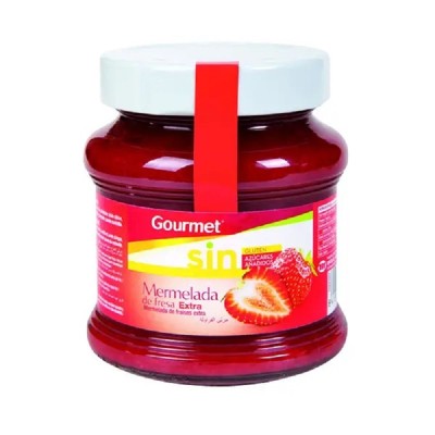 Gourmet Mermelada Fresa 0% 350G