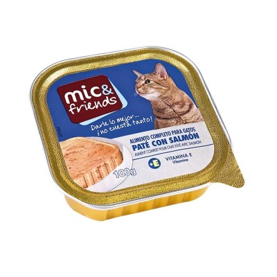 Mic&Friends Comida Para Gatos Salmón 100G