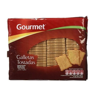 Gourmet Galleta Tostada 200G x 4 Pack