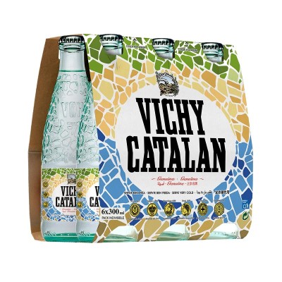Vichy Catalán Agua Con Gas 30CL 6U