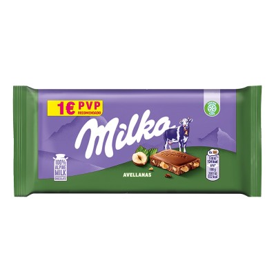 Milka Tableta Mini Con Avellanas 45G