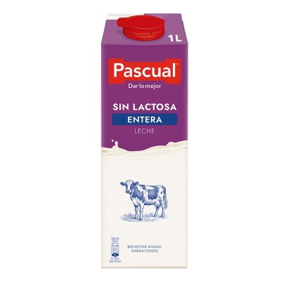 Pascual Entera Sin Lactosa 1L