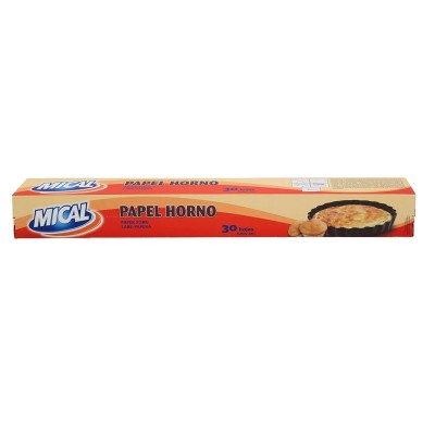 Mical Papel de Horno Vegetal 30H