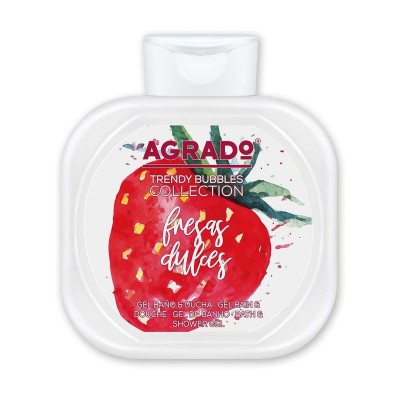 Agrado Gel de Baño Fresas Dulces 750ML