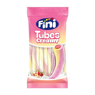 Fini Tubes Creamy Fresa y Plátano 80G