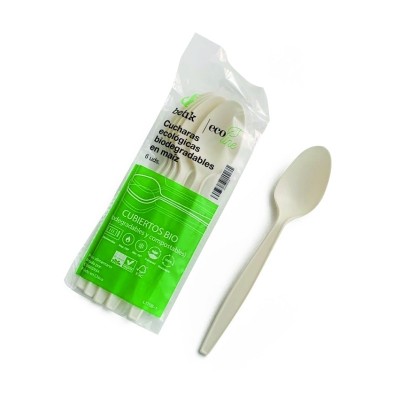Betik Cucharillas Bio Maíz 6U