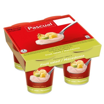 Pascual Yogur Sabor Macedonia 4U