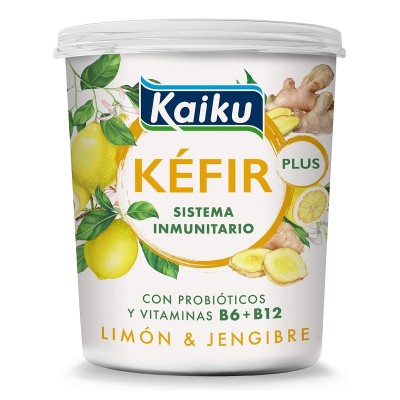 Kaiku Kéfir Plus Con Limón y Jengibre 350G