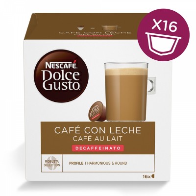 Nescafé Dolce Gusto Café con Leche Decaf 16U